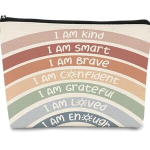 Stuffed Inspirational Rainbow Pouch